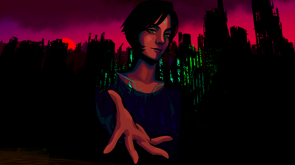 Personagem feminina — concept art